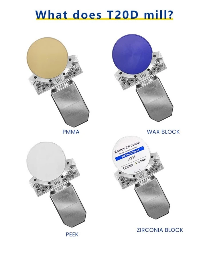 Zotion New CNC Zirconia Dental Milling Machine