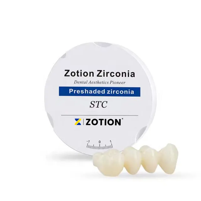 6 Color Multilayer Dental Zirconia Blocks