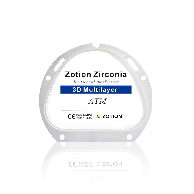 Preshaded Dental Zirconia Block